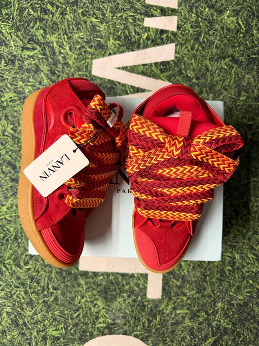 Кросівки Lanvin curb  ланвін курб взуття balenciaga runner