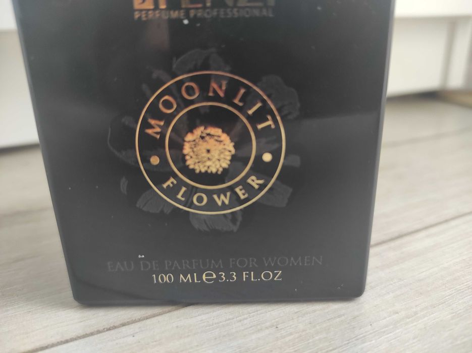 Luksusowe!trwałe JFenzi Moonlit Flower w tonacji zapach Bułgarii Jaśmin Noir