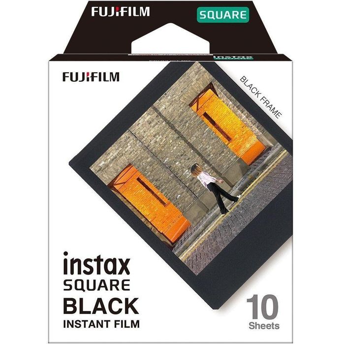 Картридж фотоплівка Fujifilm Instax Square Black Frame (10 знімків) Нова