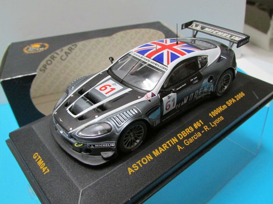 Aston Martin DBR9 #61: 1000 km SPA 2006 - Ixo Models esc 1/43