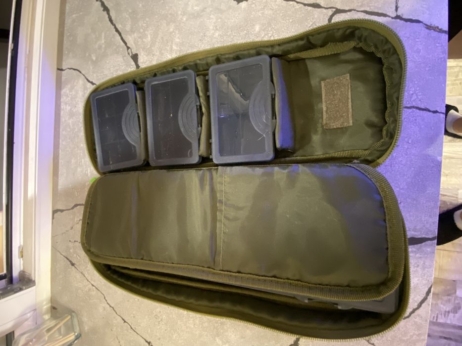 Сумка ораганйзер карп про с поводочницей.