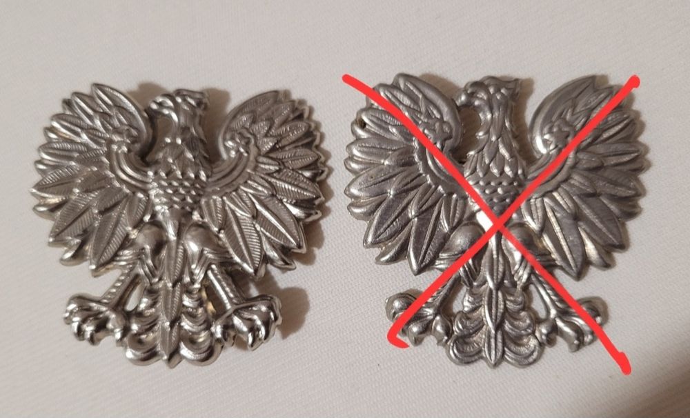 Orzełek metalowy