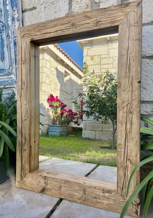 Амбарні дзеркала , рамки дуб та хвоя