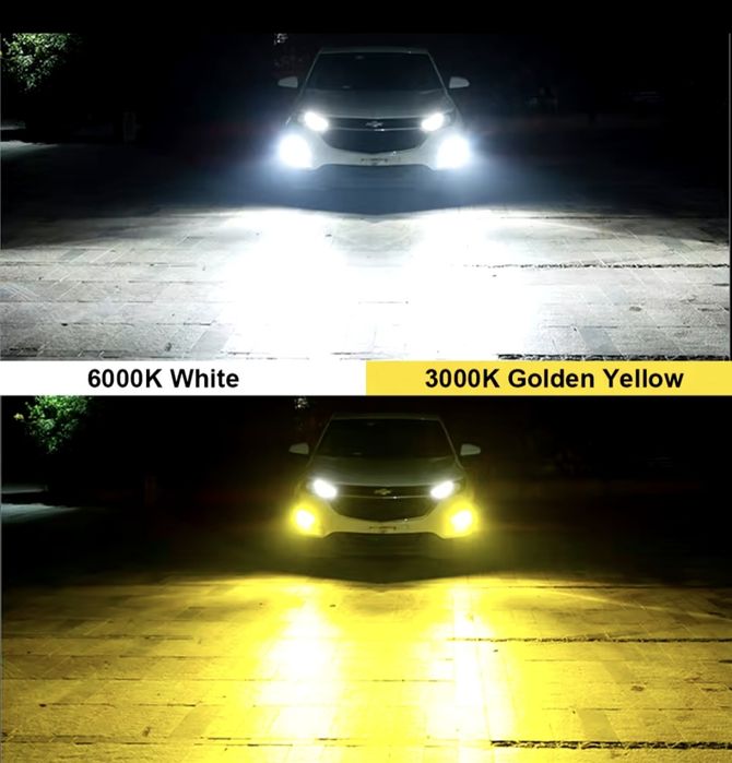 Żarówki LED przeciwmgielne 9005 / 9006