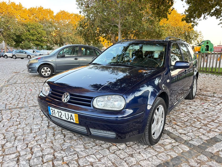 Vw Golf PD100 Variant 1.9TDi Nacional 2002 Versão 25 anos Super Fiavel e Economica AC a Gelar