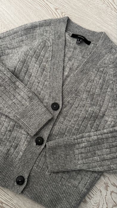 Сірий кардиган vero moda