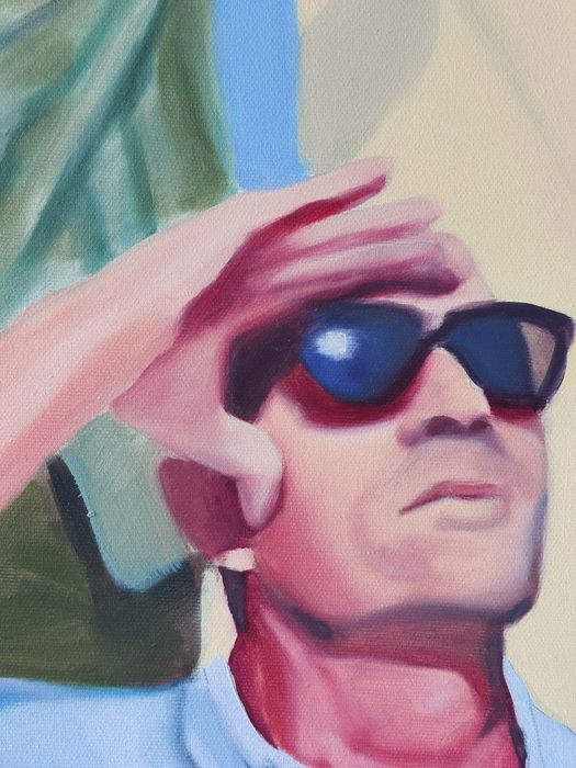 Obraz olejny 100cm x 110cm