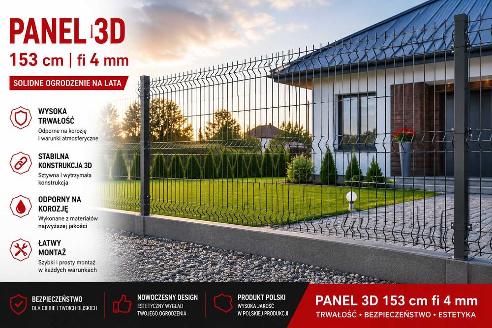 Ogrodzenia ogrodzenie panelowe panel, bramy, furtki od PRODUCENTA