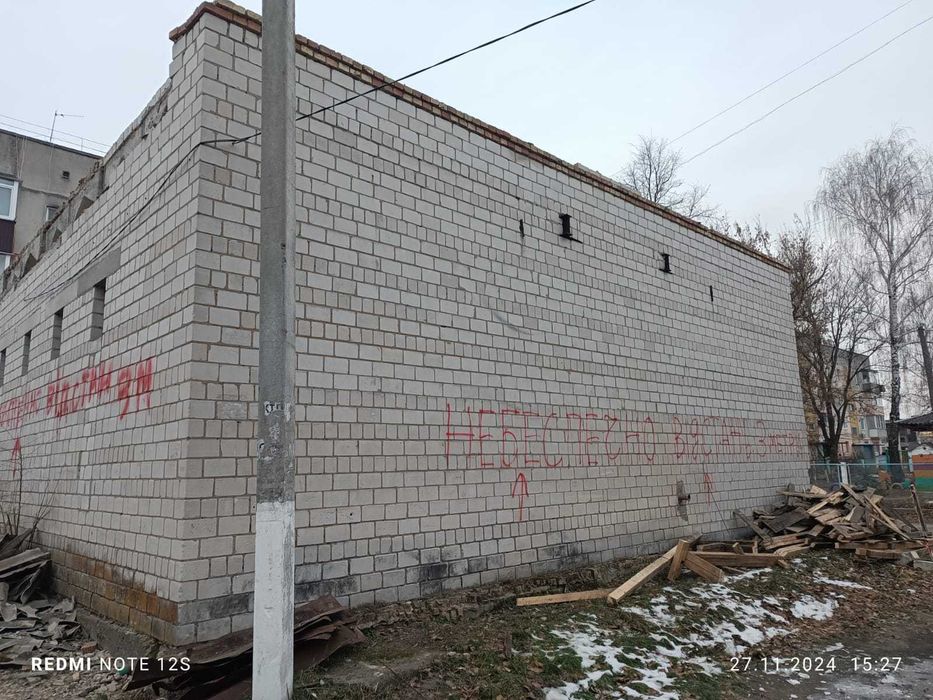 Нежитлова будівля 153.5 м2, Морозівка, вул. Садова, 9-А