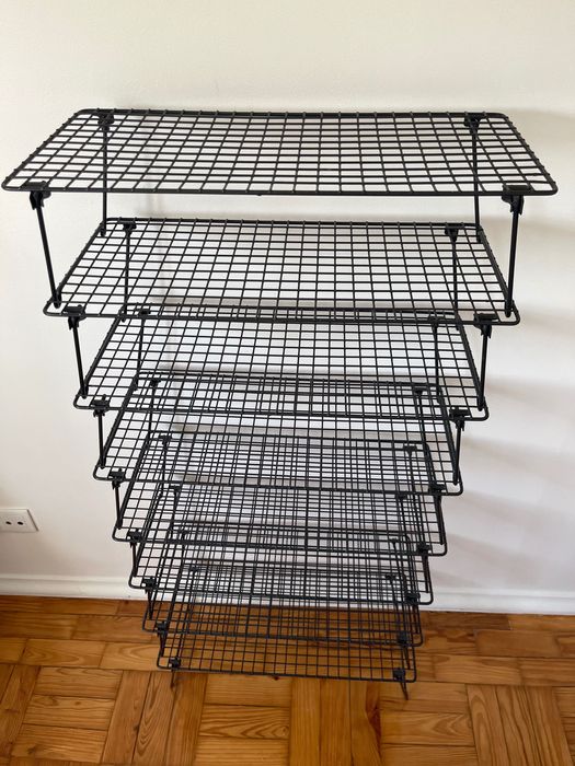 Sapateira de metal empilháveis Ikea