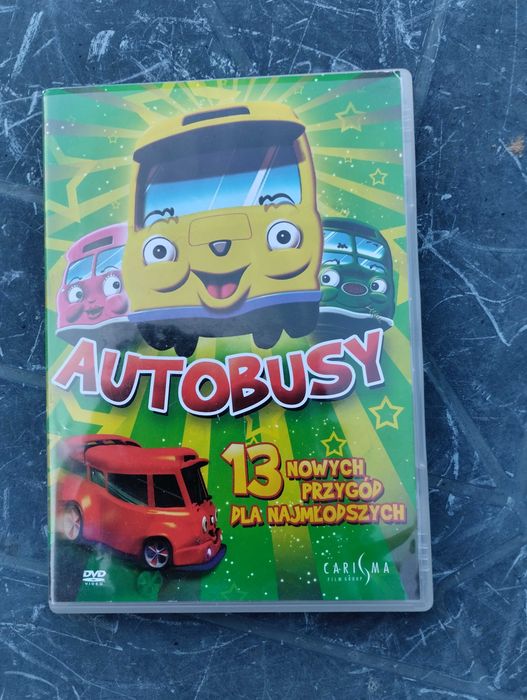 Bajka dla dzieci DVD Autobusy