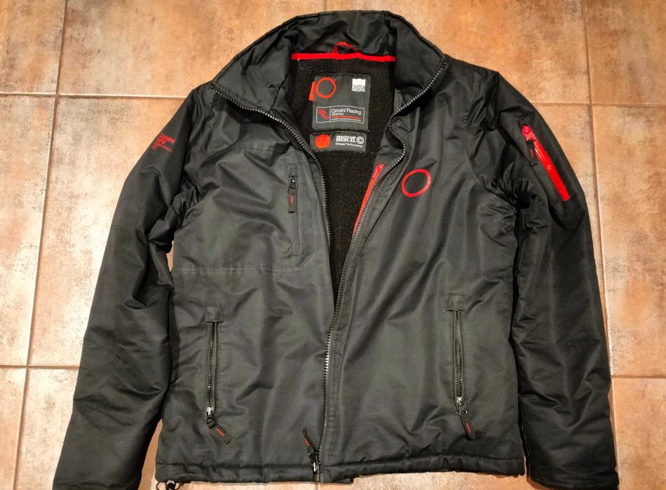 Kurtka Ozoshi czarna M Carbon black series