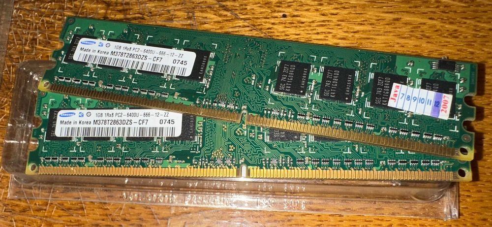 Оперативная память / ram / ddr / ddr2 /ddr3