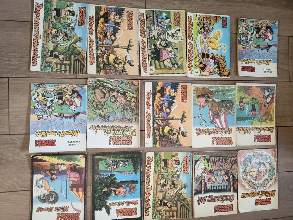 Komiksy Kajko i Kokosz - różne wydania i stany