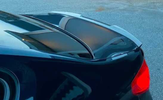 SPOJLER Lotka Dla BMW G30 ALA M4 Style SPOILER KLAPY Czarny połysk