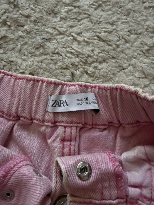 Zara шорты джинсовые девочке 10 лет