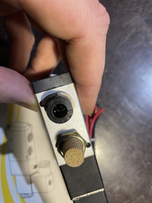 Электрический пневматический клапан