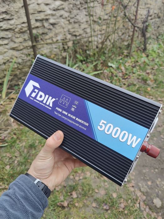 Інвертор 5000 w FDIK чиста синусоїда. ТОП