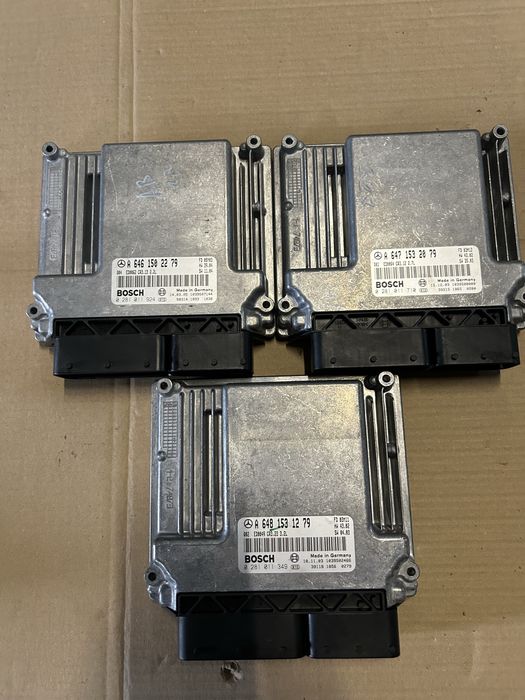 Блок управління двигуном, ЕБУ Mercedes W211 OM646 шрот