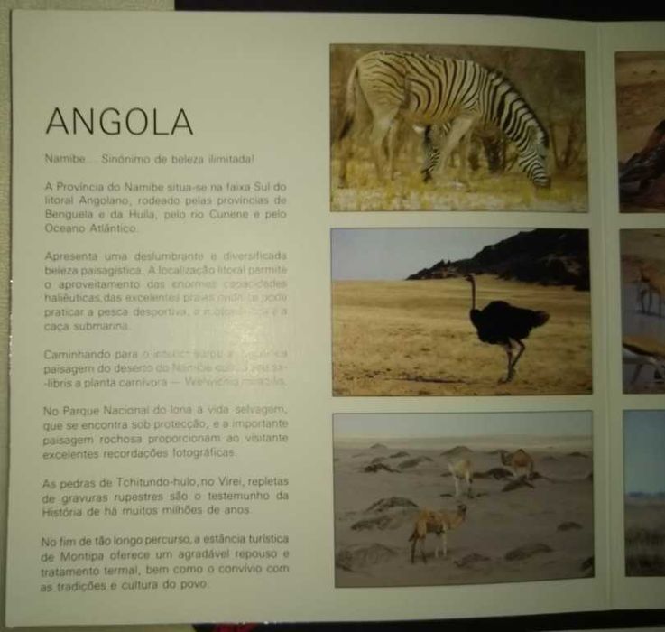 Selos de Angola 1992 – conjunto 45 selos