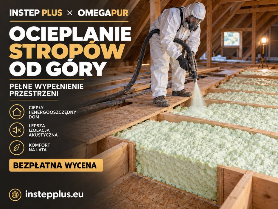 Izolacje natryskowe pianą PUR