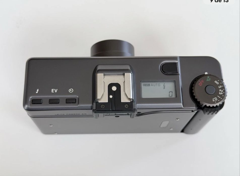 Leica Minilux Zoom Black Titanium + Flash Leica