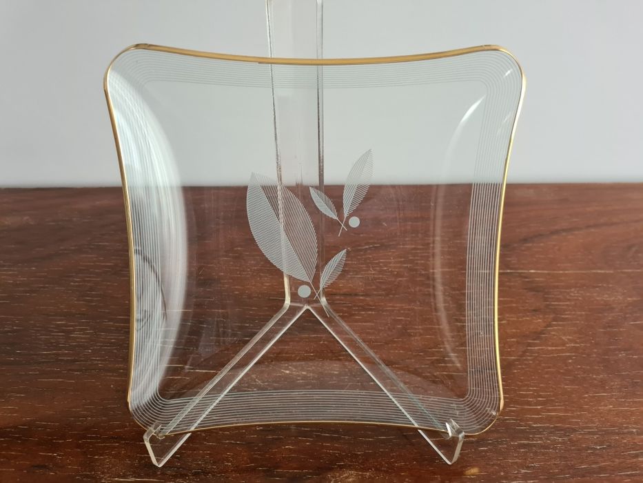 Taça  vintage em vidro