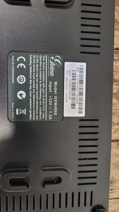 Аналоговый шлюз GRANDSTREAM GXW4008.