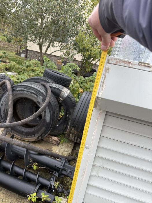 Металопластикове вікно + ролокасета 141/159 розмір