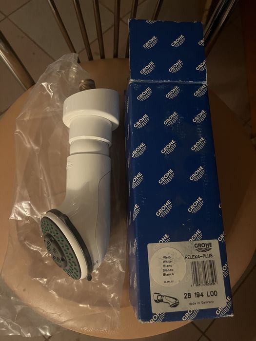 Prysznic górny Grohe Relexa Plus chrom lub bialy