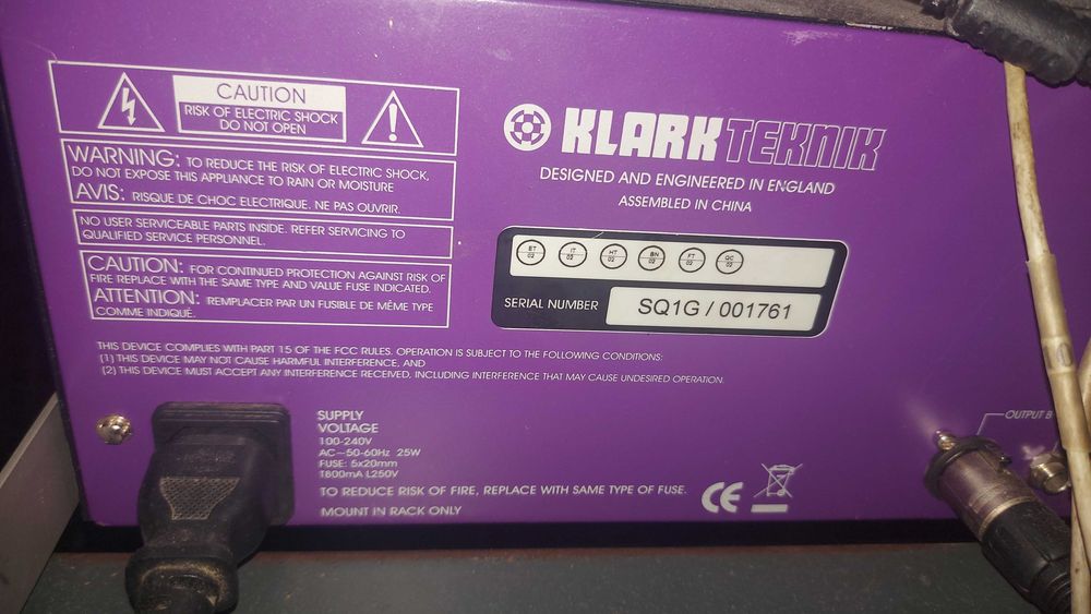 Графічний эквалайзер Klark Teknik Square SQ1G  8 000 грн