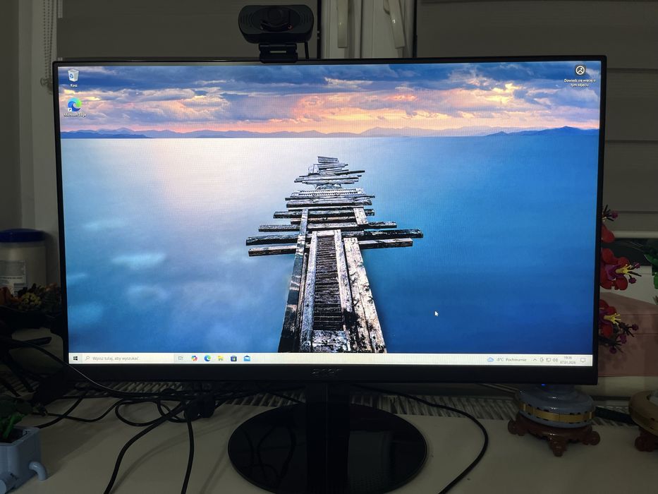 Komputer gamingowy – i5-11400F / GTX 1660 Ti / 16 GB RAM + monitor 24”