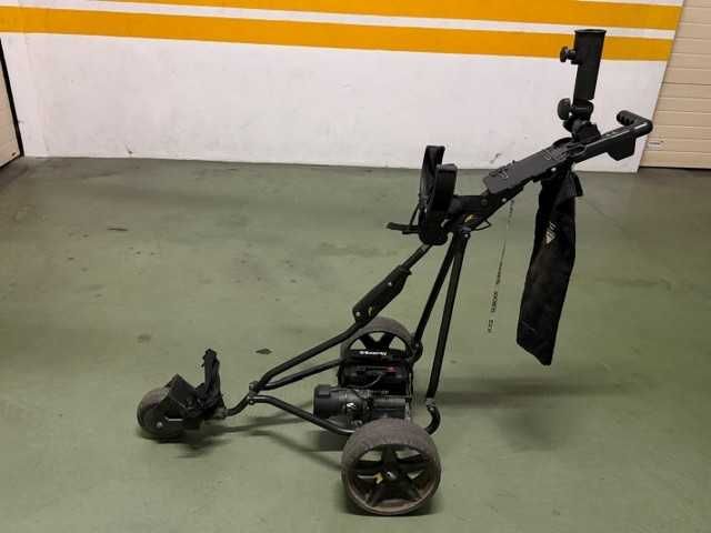 TROLEY GOLFE Eletcrico_Limpeza garagem