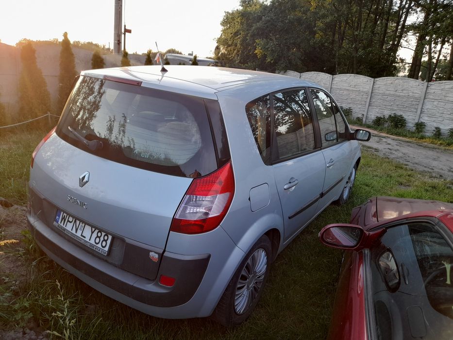 Renault Scenic z gazem tanio Płońsk • OLX.pl