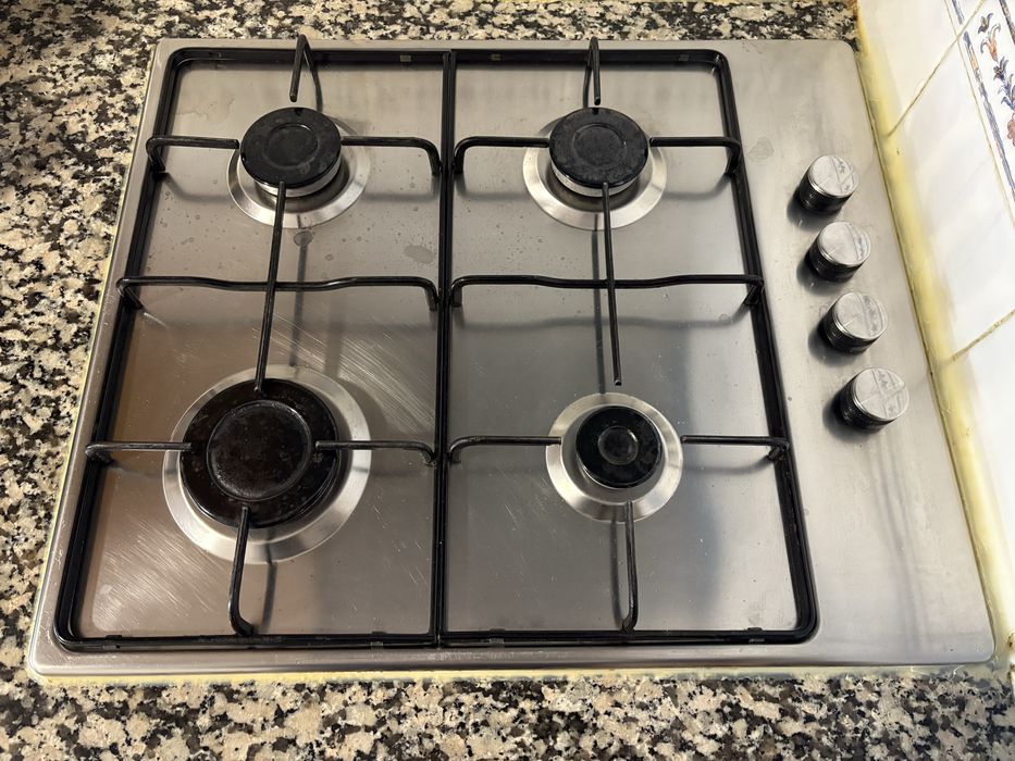 Placa a gás natural usada indesit