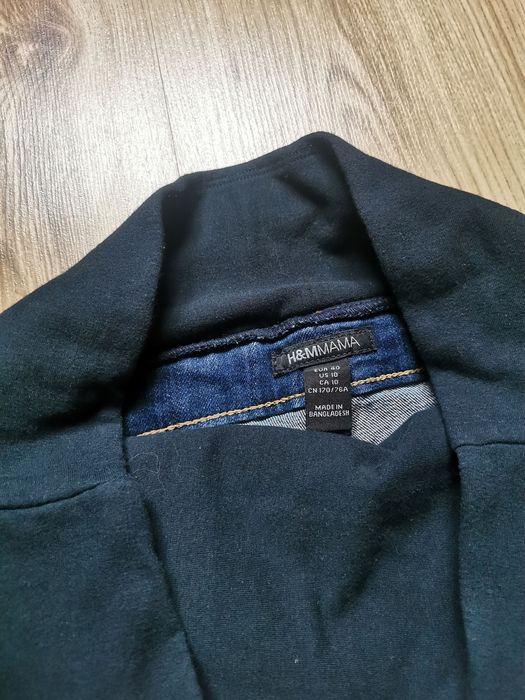 Krótkie spodenki ciążowe H&M Mama roz 40 L wycierane