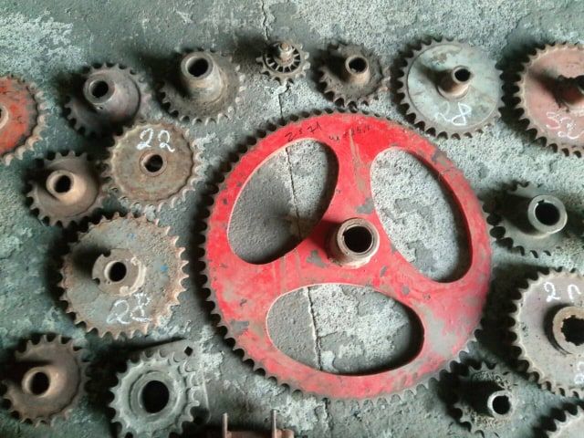 Звездочка,  шаг=25,4, Z=36/32/30/28/26/24/22/21/19/18-7/16-5/14/13