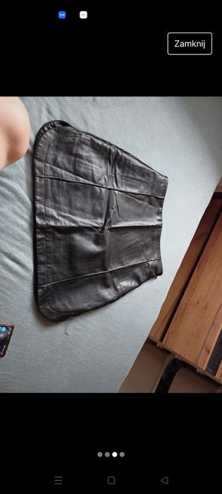 Spódniczka skórzana