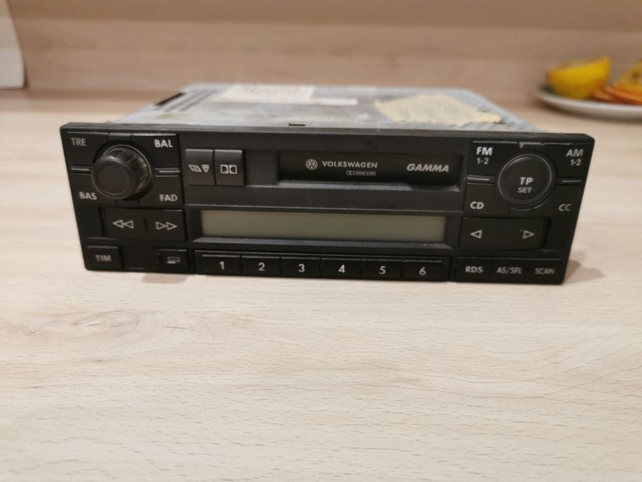 Radio Volkswagen VW Gamma golf IV, Passat 1 din, sprawne z kodem
