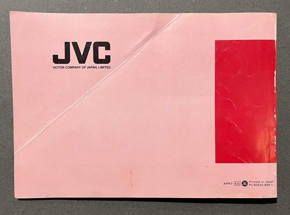 manual JVC GR-C11