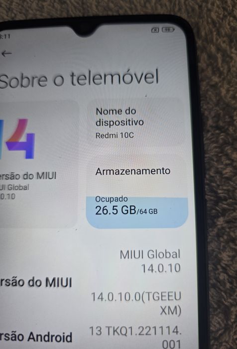 Redmi Telémovel 64GB modelo nas fotos