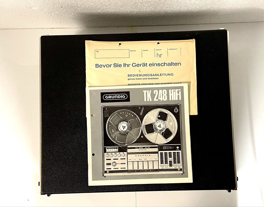 GRUNDIG TK 248 HiFi Stereo Magnetofon Szpulowy
