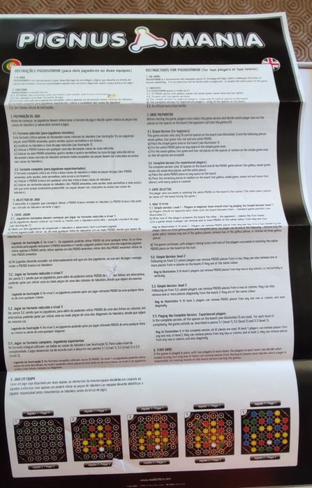Jogo Pignus e mania