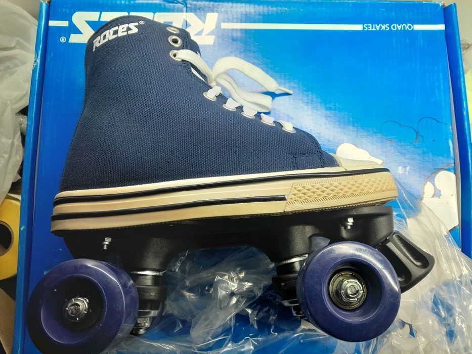 wrotki roces niebieskie rozmiar 36 classic blue kuod