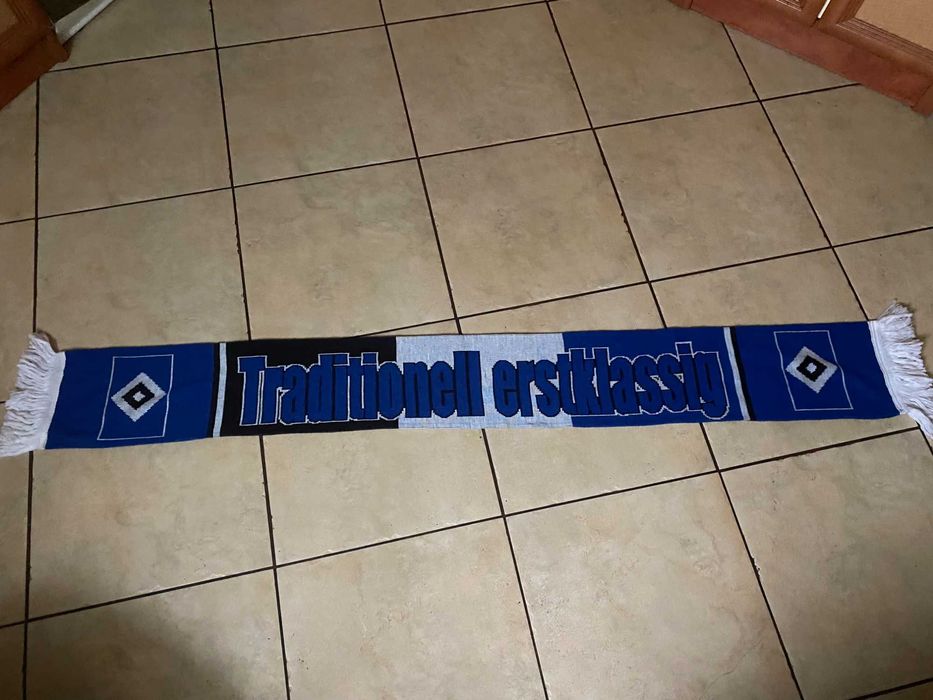 Unikatowy szal piłkarski HSV HAMBURG - OKAZJA