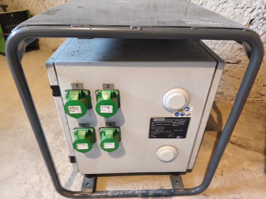 Nowa rozdzielnica budowlana Wacker Neuson 230V – nieużywana