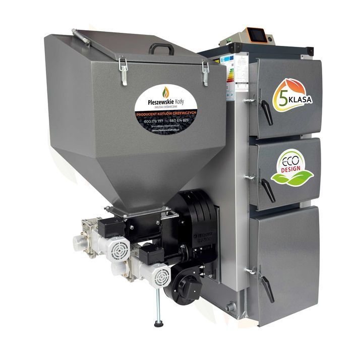 Kocioł z Podajnikiem Pellet 24kW 5 klasa Dotacja Dostawa Gratis  Eko