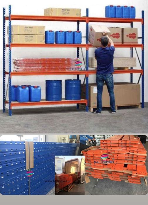 Estantes Prateleiras de Armazém para Paletes Racks Picking Novas