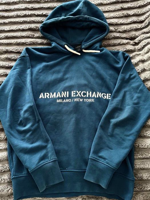 Кофта бу світшот батнік Armani розмір С-M