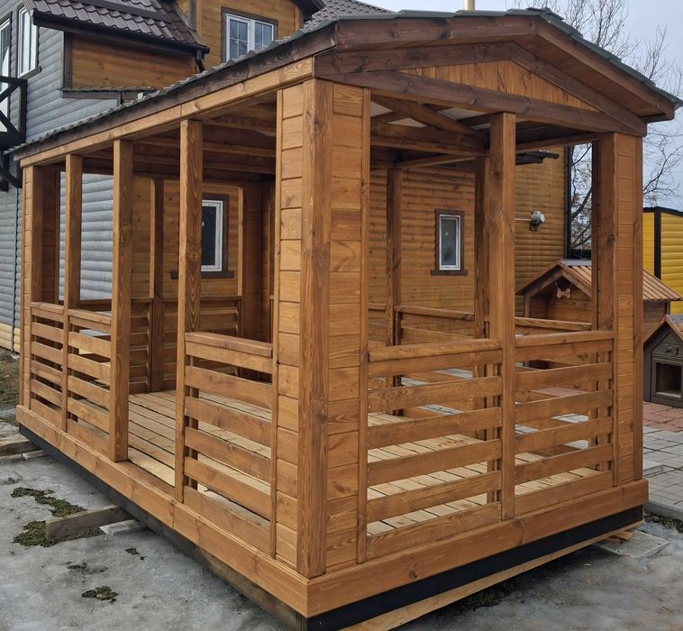 Альтанка,беседка 4,45м х 2,5м,в наявності!